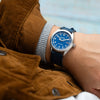 Dryden Heartlander Solar 38mm Field Watch - Dockside Blue