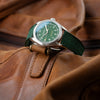 Dryden Heartlander Solar 38mm Field Watch - Forest Green