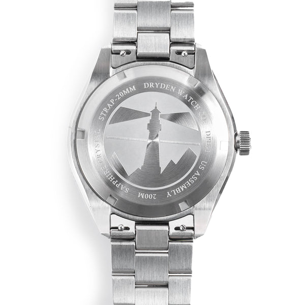 Dryden Pathfinder 41mm Automatic Dive Watch - Caribbean Blue