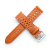 Dryden Velocity Rally Leather Watch Band – Italian Pueblo Veg-Tan Racing Strap