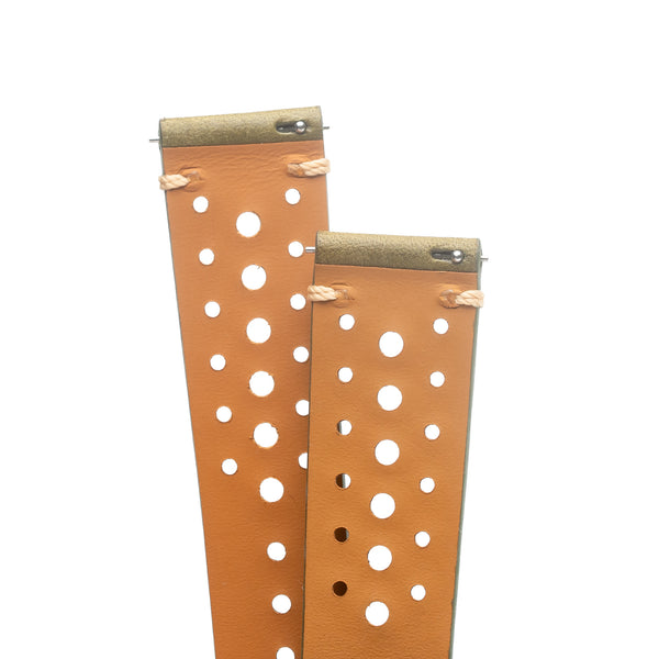 Dryden Velocity Rally Leather Watch Band – Italian Pueblo Veg-Tan Racing Strap