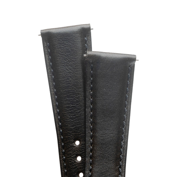 Dryden Vintage Taper Leather Watch Band - Oil Waxed Cowhide