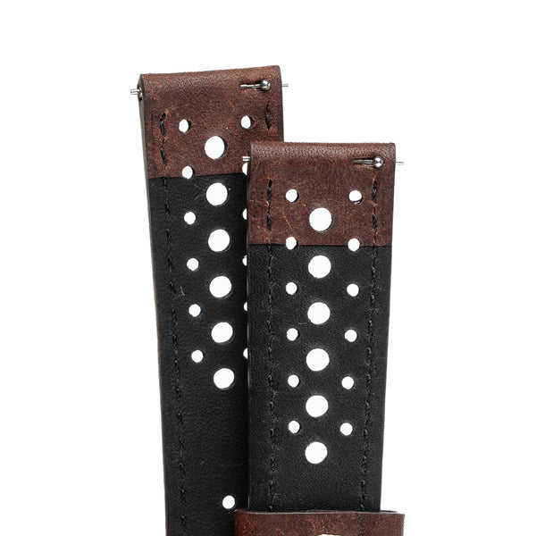 Dryden Pueblo Rally Leather Watch Band – Italian Veg-Tan Racing Strap