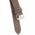 20mm Quick Release Sailcloth Canvas / Leather Watch Band - Gray