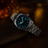 Dryden Heartlander 38mm Automatic Field Watch - Blue & Crimson
