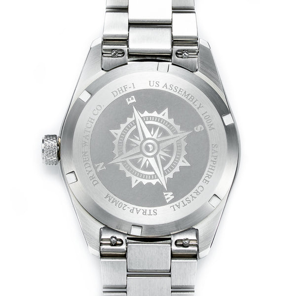 Dryden Heartlander 38mm Automatic Field Watch - Polar Vintage
