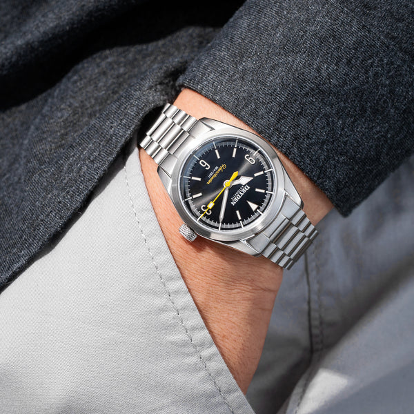 Dryden Heartlander 38mm Automatic Field Watch - Goldfinch