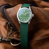 Dryden Heartlander Solar 38mm Field Watch - Forest Green