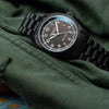 Dryden Heartlander Solar 38mm Field Watch - Nightfall Black