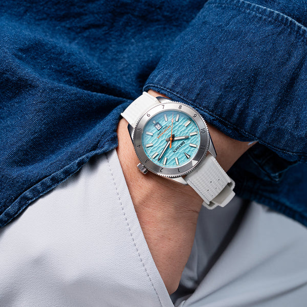 Dryden Pathfinder 41mm Automatic Dive Watch - Caribbean Blue