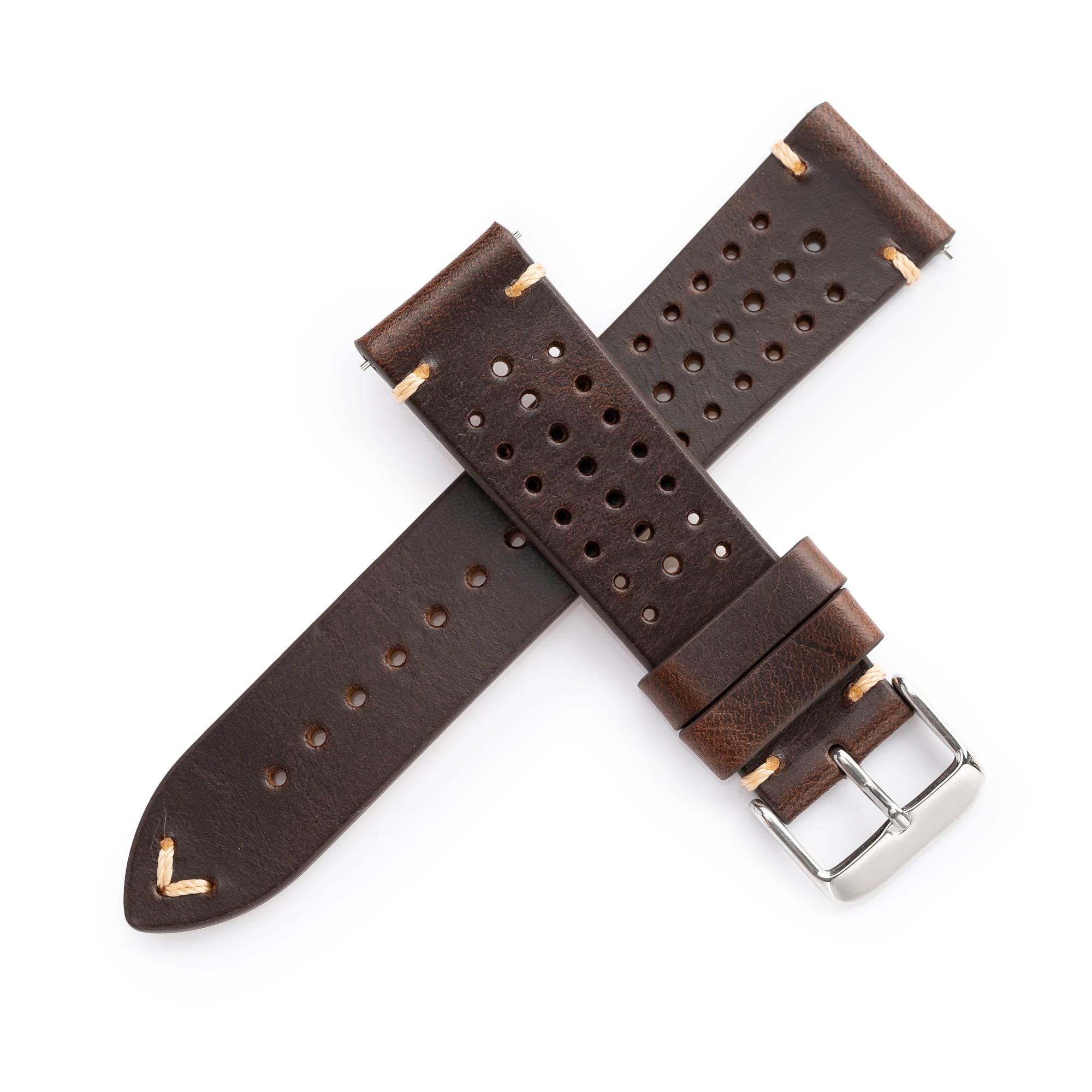 22mm quick release leather watch band shop