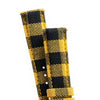 18mm 20mm 22mm Quick Release Wool Flannel Pattern / Leather Backed Watch Strap - Small Plaid