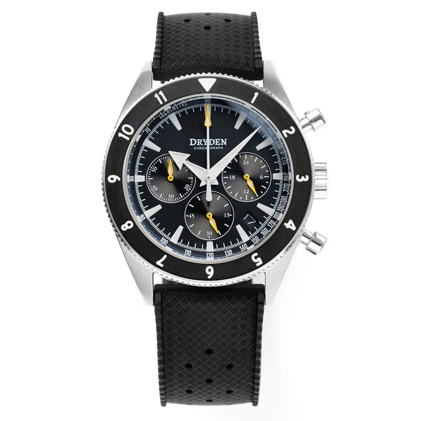 Dryden Chrono Diver Series 1 - Black Matte