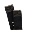18mm 20mm 22mm Quick Release Black Nylon & Leather Field Watch Band