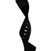 18mm 20mm 22mm Quick Release Black Nylon & Leather Field Watch Band