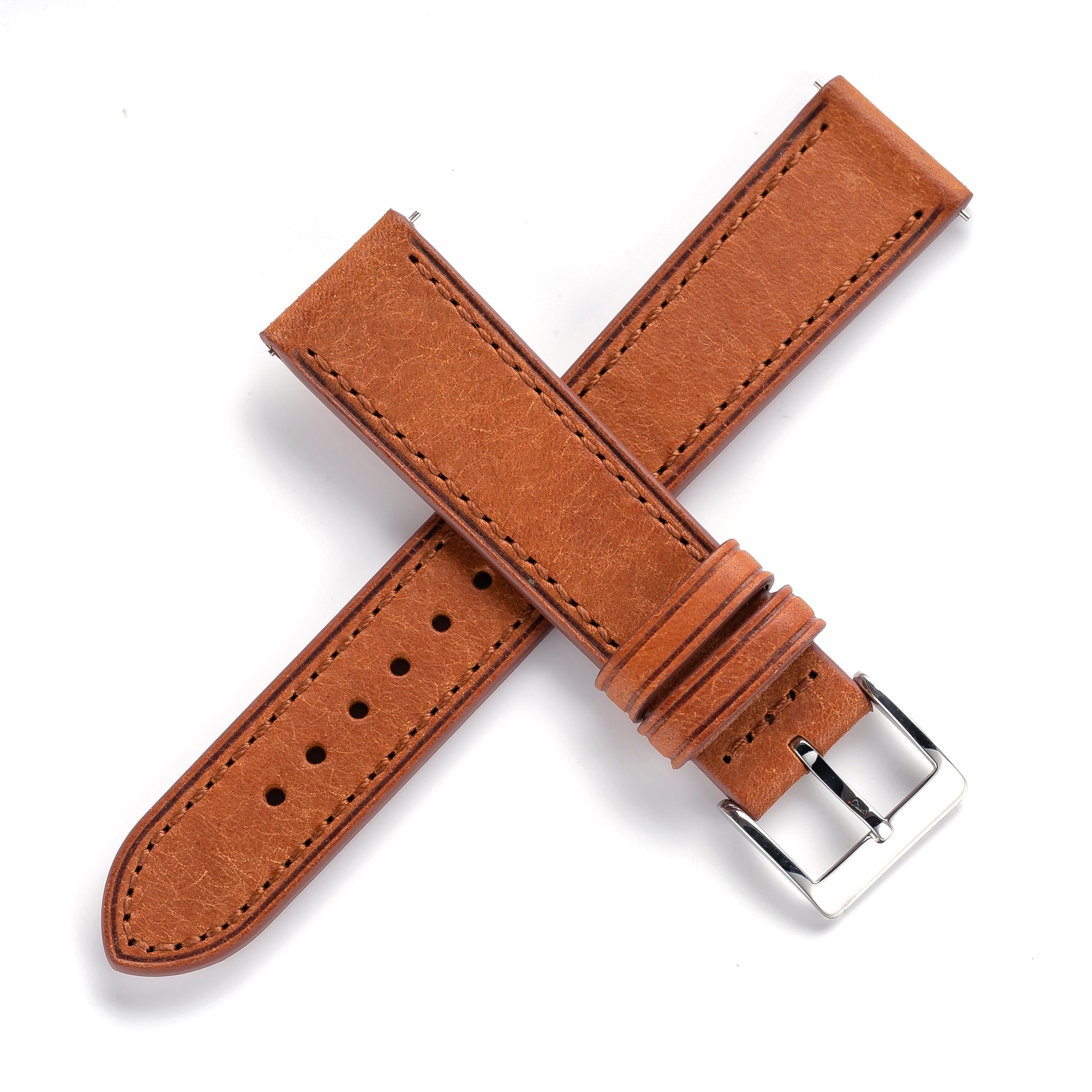 18mm 20mm 22mm Quick Release Italian Pueblo Leather Watch Strap