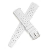 20mm 22mm Quick Release Tropical Pattern FKM Rubber Watch Strap