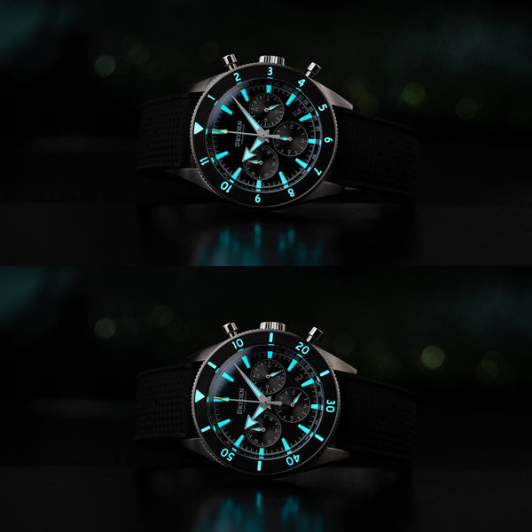 Dryden Chrono Diver Series 1 - Black Tactical