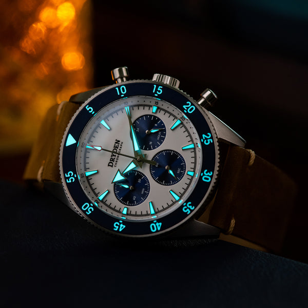 Dryden Chrono Diver Series 1 - Blue Panda