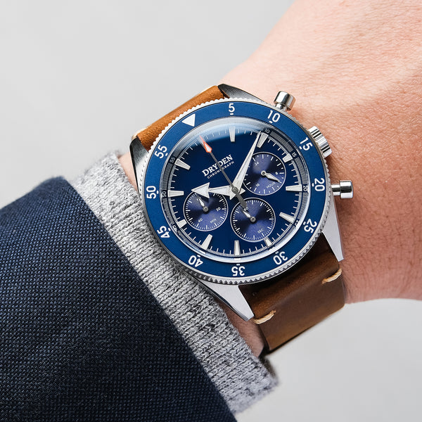 Dryden Chrono Diver Series 1 - Midnight Blue