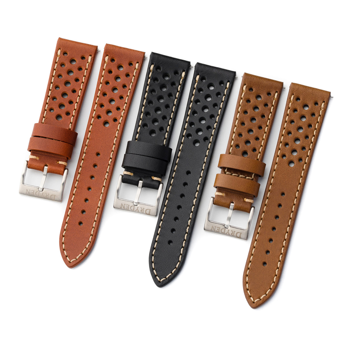 20mm leather watch band quick online release