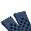 20mm 22mm Quick Release Tropical Pattern FKM Rubber Watch Strap