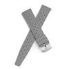 20mm 22mm Quick Release Tropical Pattern FKM Rubber Watch Strap