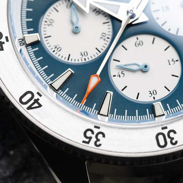 Dryden Chrono Diver Series 1 - Steel Blue