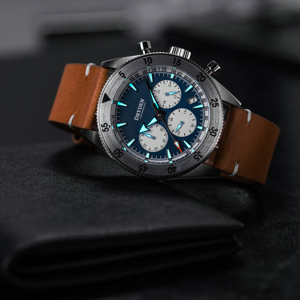 Dryden Chrono Diver Series 1 - Steel Blue