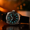Dryden Heartlander Solar 38mm Field Watch - Classic Black