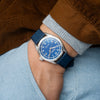 Dryden Heartlander Solar 38mm Field Watch - Dockside Blue