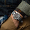 Dryden Heartlander Solar 38mm Field Watch - Slate Gray