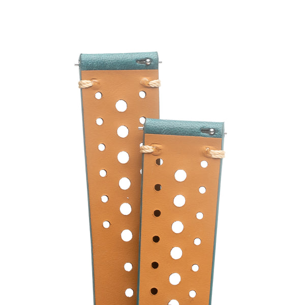 Dryden Velocity Rally Leather Watch Band – Italian Pueblo Veg-Tan Racing Strap
