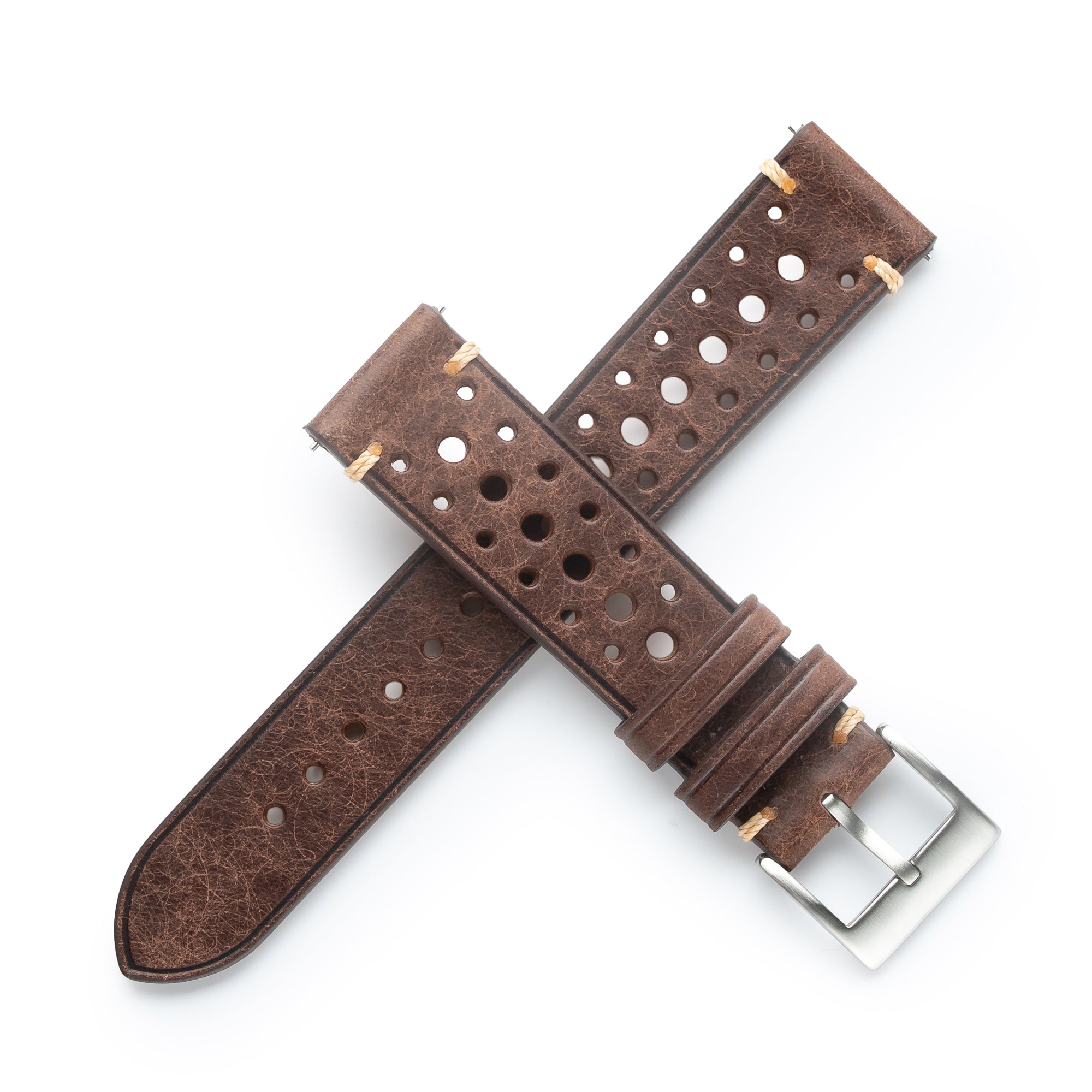 Dryden Velocity Rally Leather Watch Band – Italian Pueblo Veg-Tan