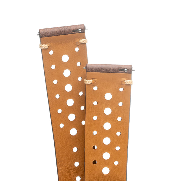 Dryden Velocity Rally Leather Watch Band – Italian Pueblo Veg-Tan Racing Strap