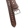 Dryden Velocity Rally Leather Watch Band – Italian Pueblo Veg-Tan Racing Strap
