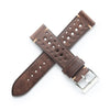 Dryden Velocity Rally Leather Watch Band – Italian Pueblo Veg-Tan Racing Strap