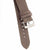 20mm Quick Release Sailcloth Canvas / Leather Watch Band - Gray