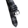 18mm 20mm 22mm Quick Release Wool Flannel Pattern / Leather Backed Watch Strap - Small Plaid