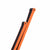20mm 22mm Quick Release Sailcloth Canvas / FKM Rubber Hybrid Watch Band - Black Orange