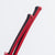 20mm 22mm Quick Release Sailcloth Canvas / FKM Rubber Hybrid Watch Band - Black Red