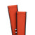 20mm 22mm Quick Release Sailcloth Canvas / FKM Rubber Hybrid Watch Band - Orange