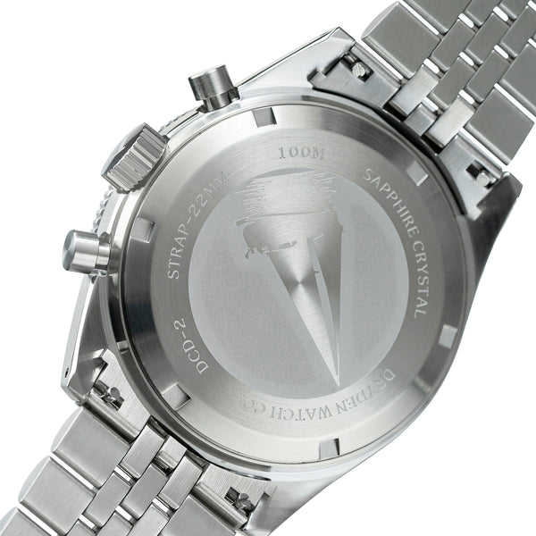 Dryden Chrono Diver Gen 2 42mm Chronograph - Blue Panda