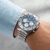 Dryden Chrono Diver Gen 2 42mm Chronograph - Steel Blue