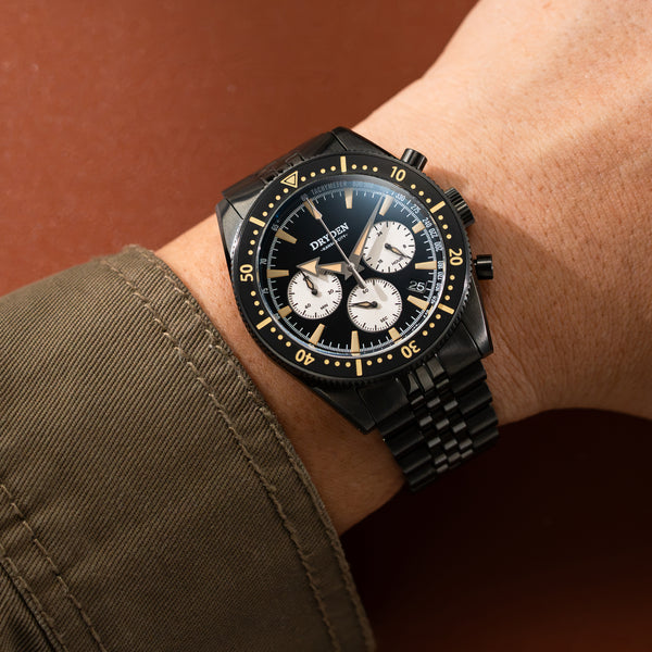 Dryden Chrono Diver Gen 2 42mm Chronograph - PVD Vintage