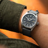 Dryden Heartlander Solar 38mm Field Watch - Slate Gray