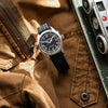 Dryden Heartlander Solar 38mm Field Watch - Classic Black