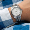 Dryden Pathfinder 41mm Automatic Dive Watch - Arctic Silver