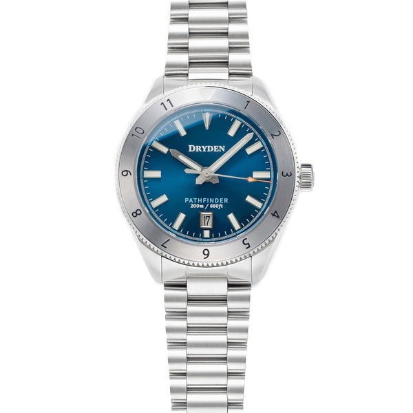 Dryden Pathfinder 41mm Automatic Dive Watch - Midnight Blue