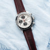 Dryden Vintage Taper Leather Watch Band - Oil Waxed Cowhide